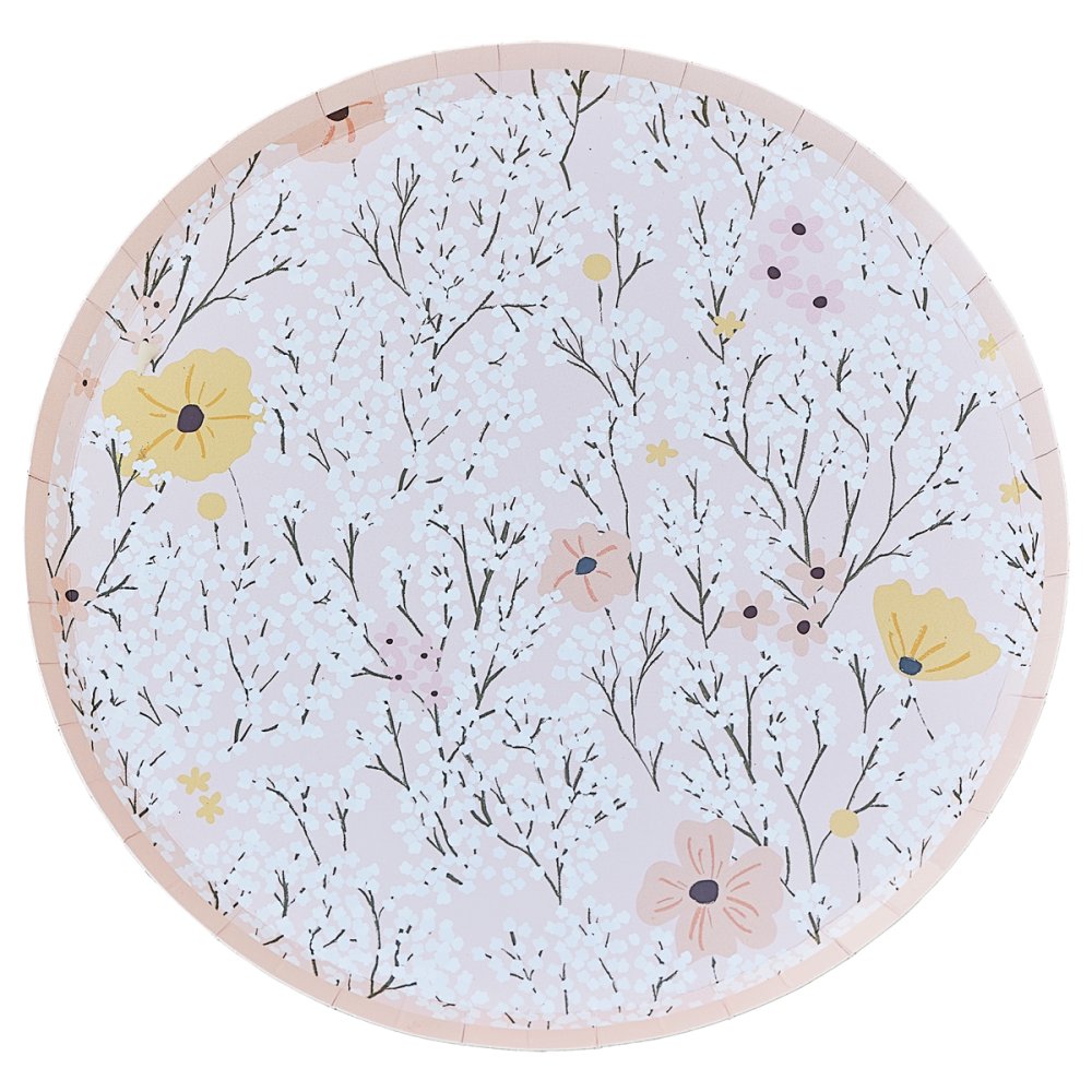 Birthday Bloom Paper Plate Npc Amscan Asia Pacific