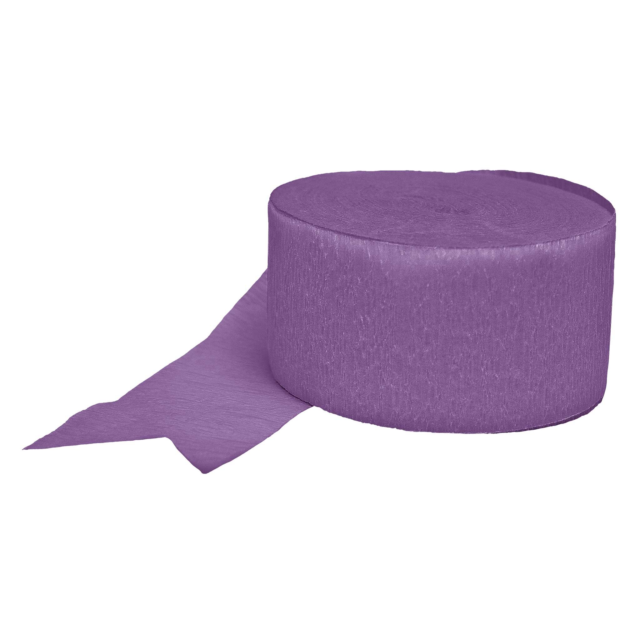 Purple Crepe Paper Roll 81