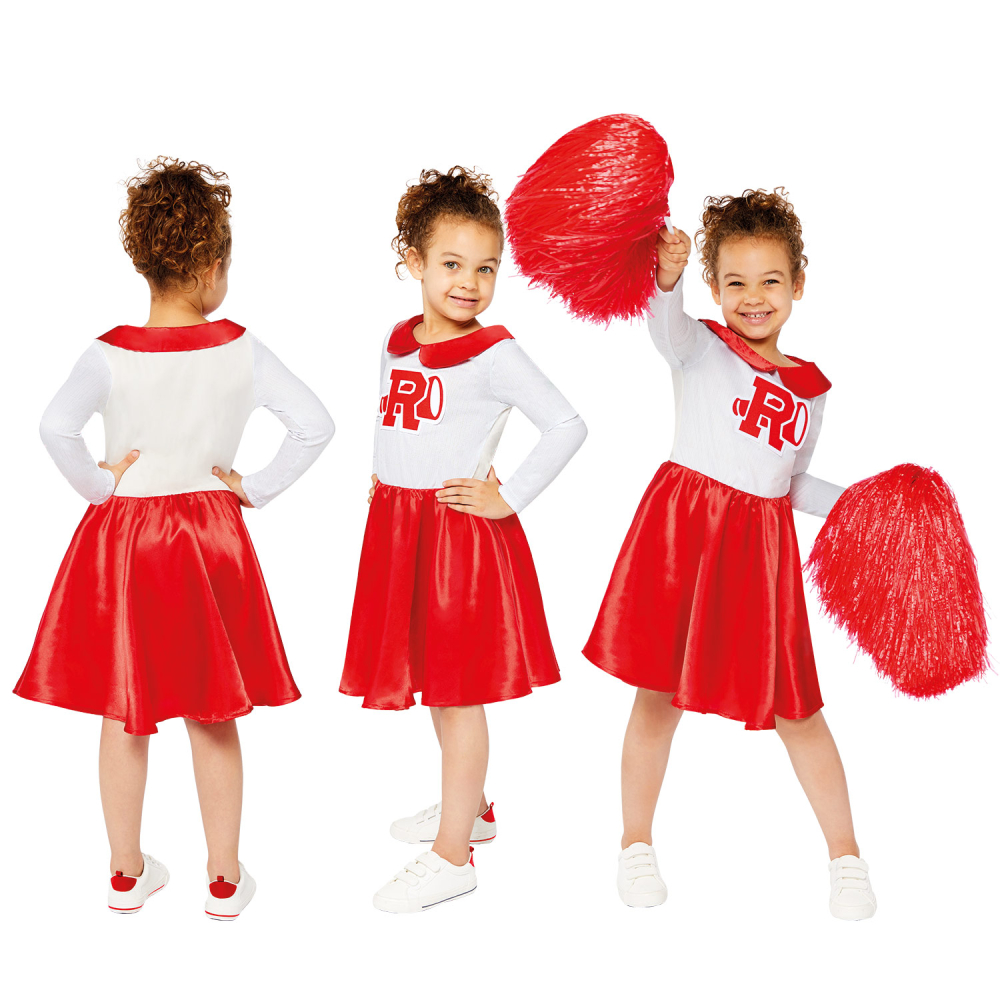 Rydell High Cheerleader Grease Pompoms