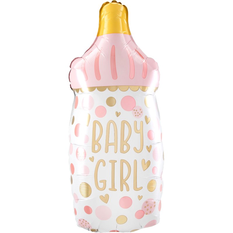 SuperShape XL Baby Girl Bottle P30 : Amscan Asia Pacific