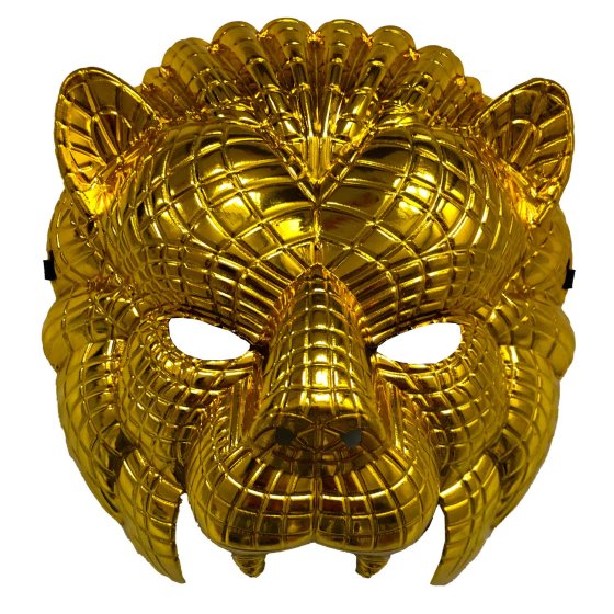 Squid Game VIP Animal Gold Lion Mask : Amscan Asia Pacific