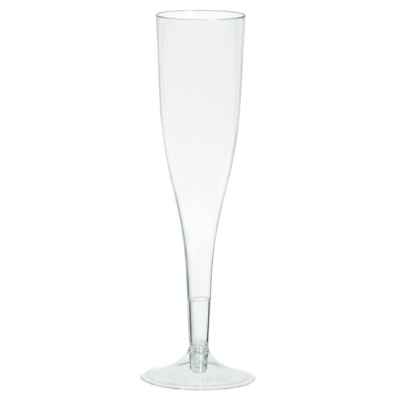 Big Party Pack Champagne Flutes Clear Plastic : Amscan Asia Pacific