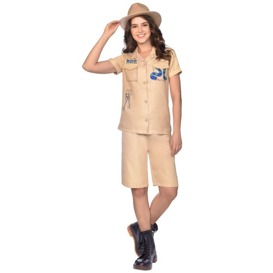 Costume Zoo Keeper Women's Size 16-18 : Amscan Asia Pacific