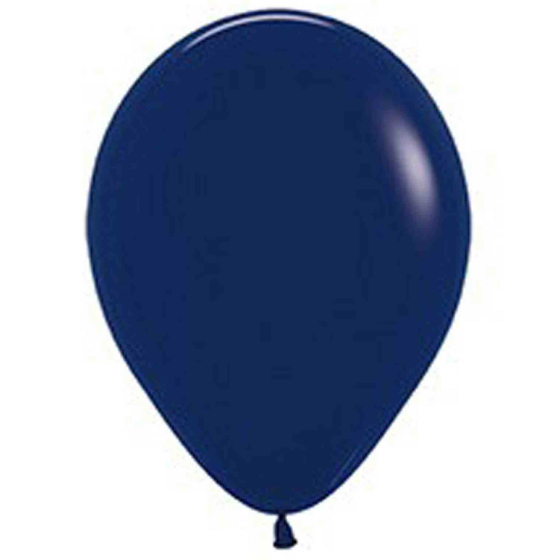 Sempertex 12cm Fashion Navy Blue Latex Balloons 044, 50PK : Amscan Asia ...